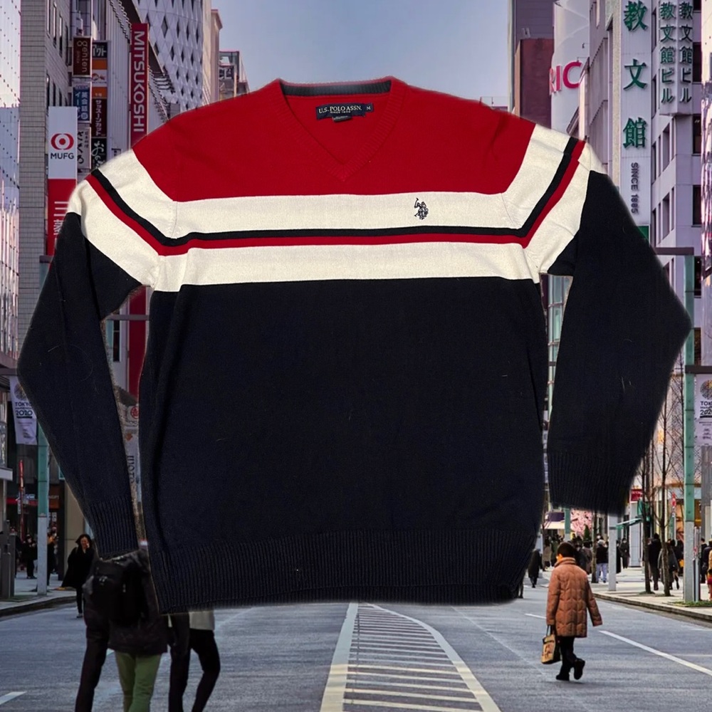 US Polo ASSN Mens Sweater Shirt Size Medium